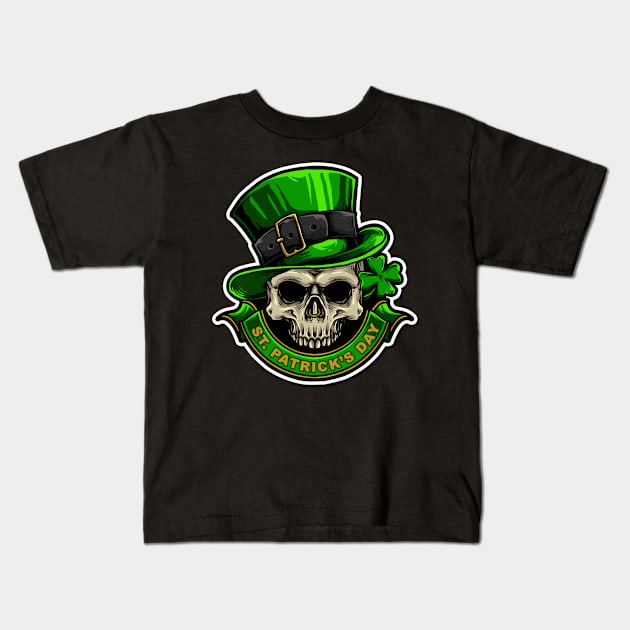 Irish St. Patrick Day Kids T-Shirt by houssem